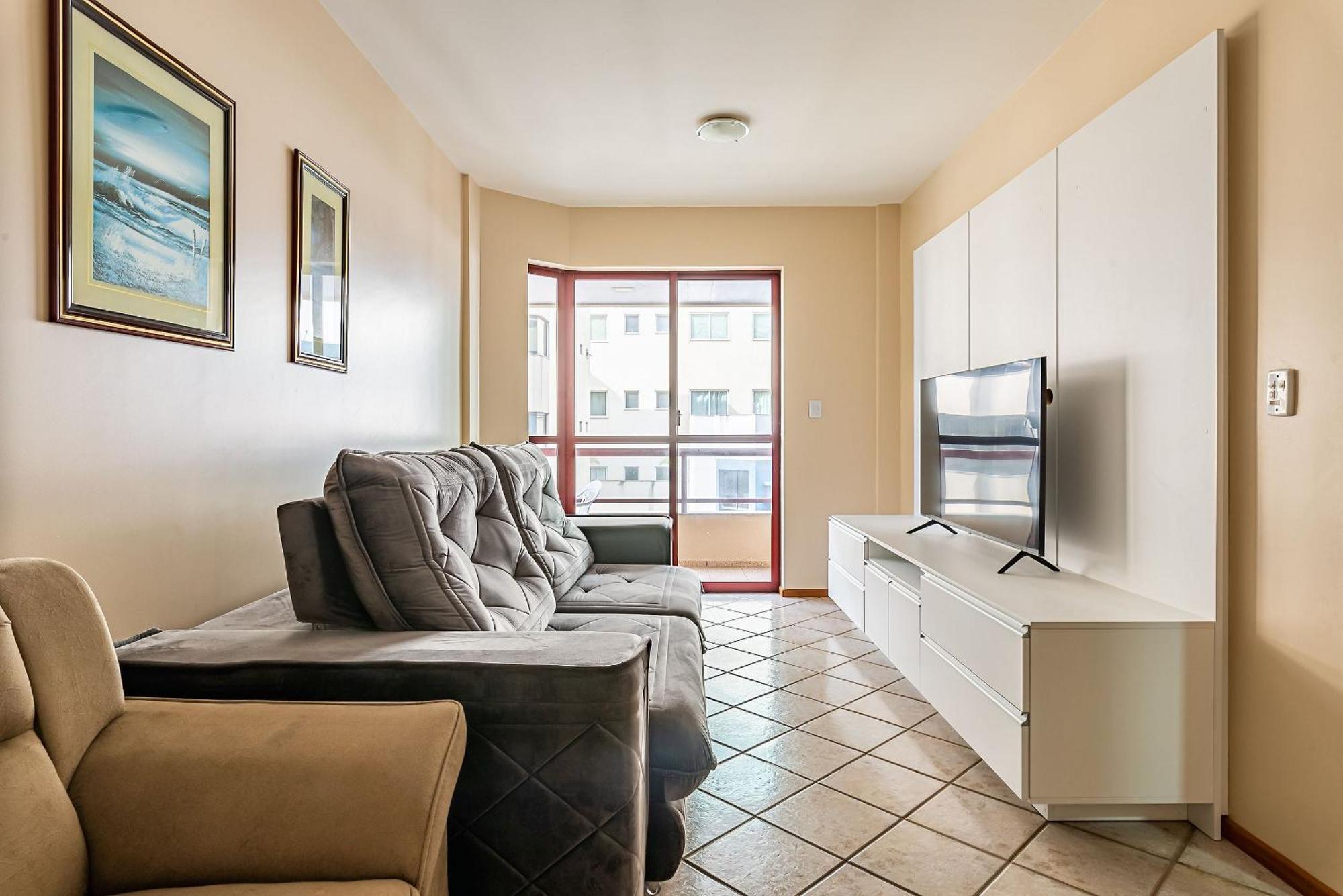 Apto Pe Na Areia Vista Mar Em Meia Praia Evb308 伊塔佩马 外观 照片