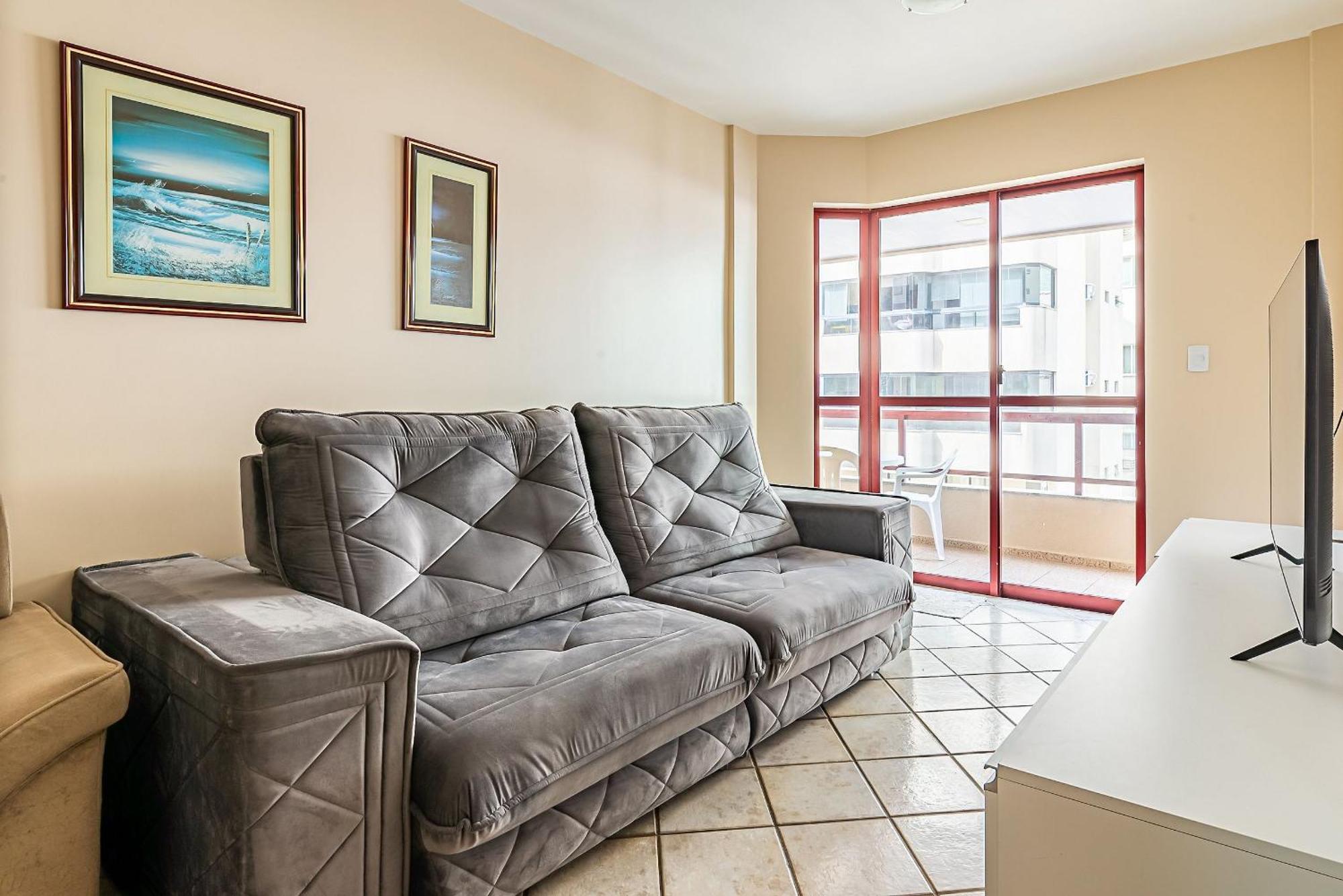 Apto Pe Na Areia Vista Mar Em Meia Praia Evb308 伊塔佩马 外观 照片